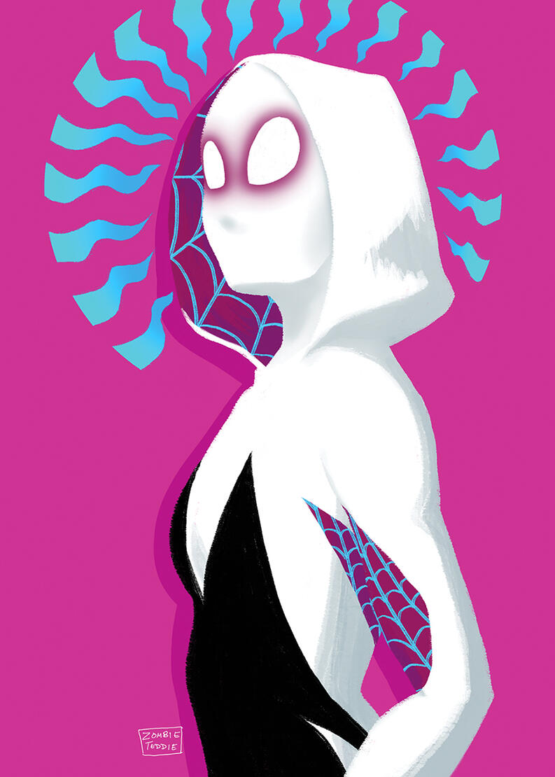 Ghost Spider, 2019, Digital