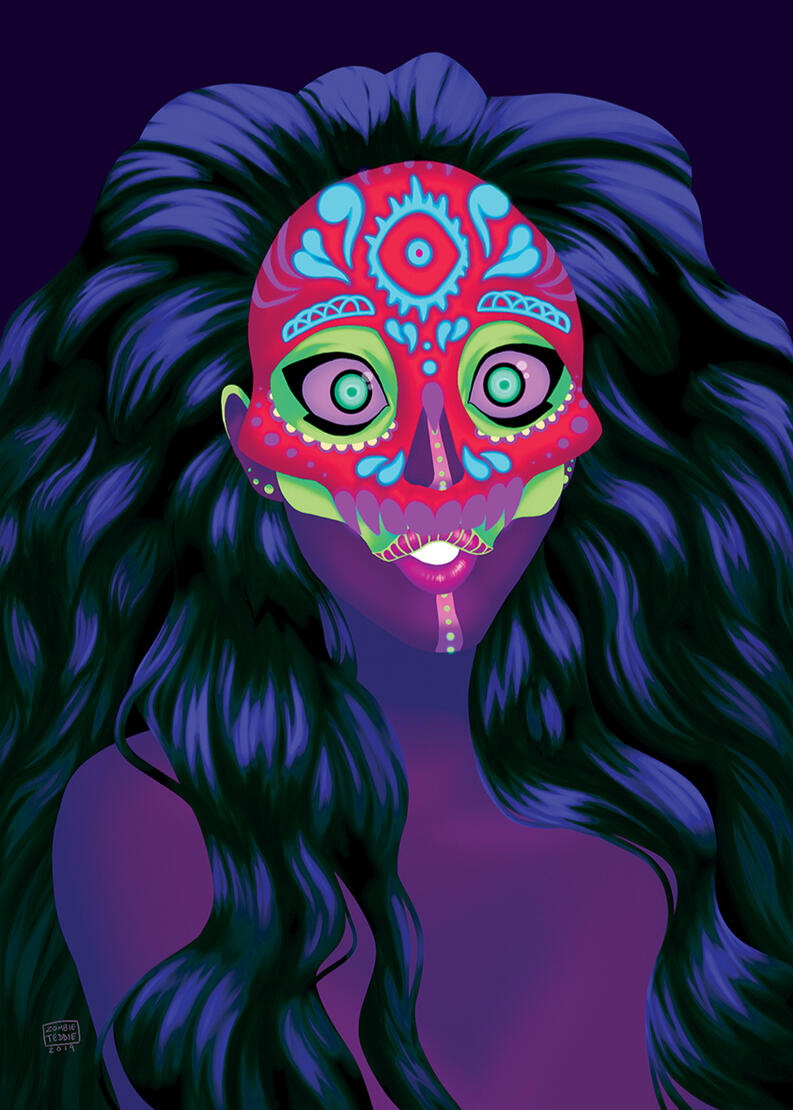 Calavera, 2019, Digital