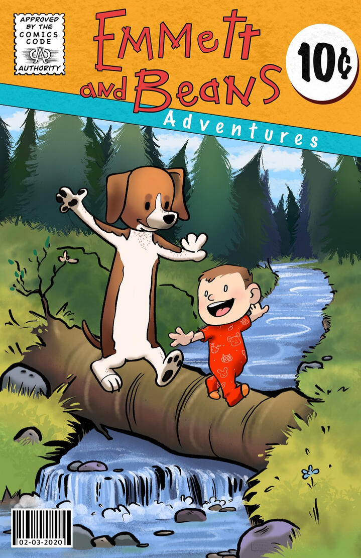 Calvin &amp; Hobbes Inspired Commission, 2020, Digital